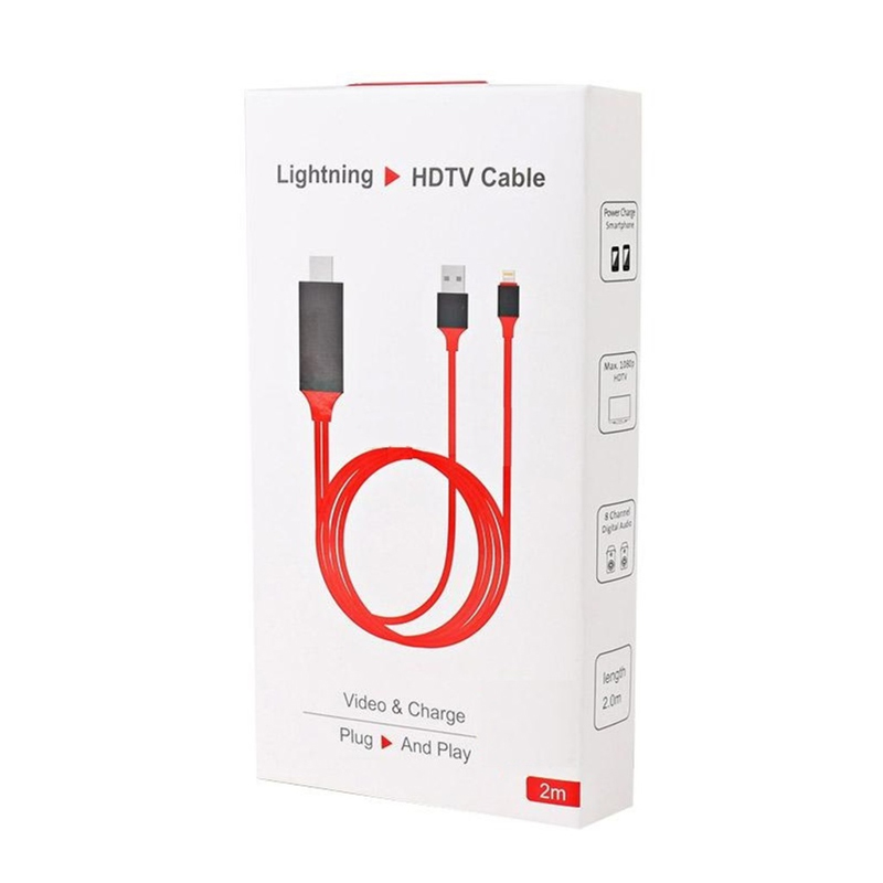 P8M LIGHTNING TO HDMI + USB ÇEVİRİCİ 2 MT KABLO