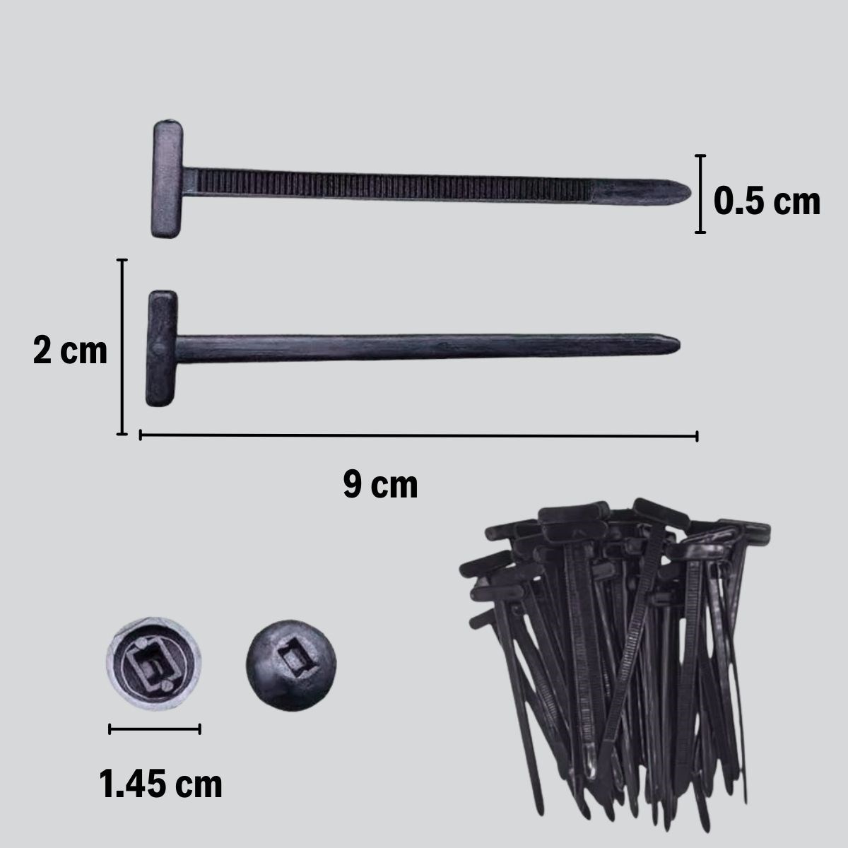Plastik Bağlantı Elemanları 30lu Set
