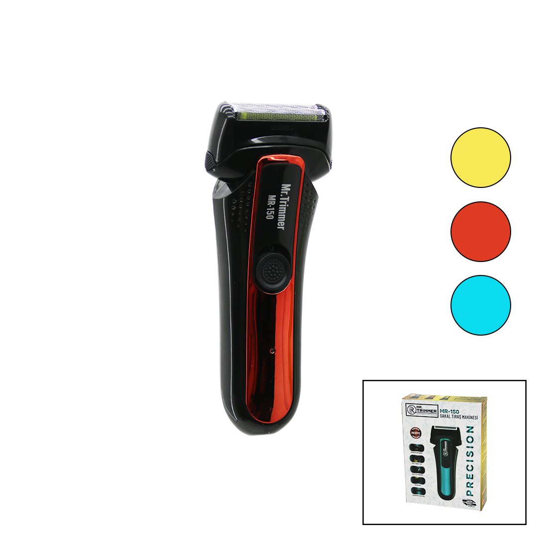PRECISION 2İN1 GÜNLÜK SIFIR SAKAL - ÇİZİM BAŞLIK SAKAL TRAŞ MAKİNESİ USB ŞARJLI YEDEK BAŞLIK MR-150