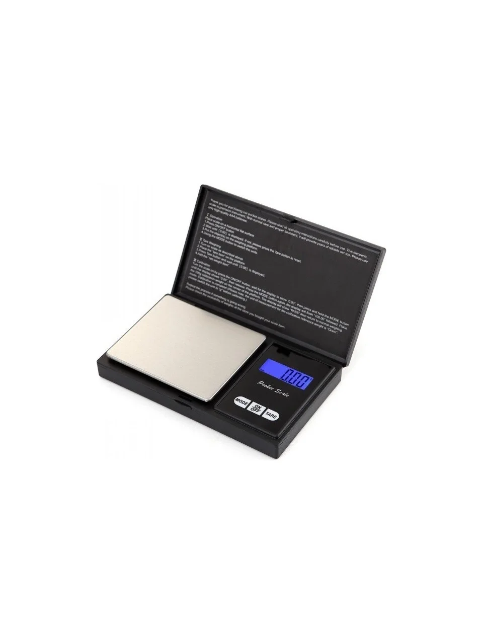 Professional Hassas Terazi 500 gram Kapasiteli 0.1 Hassasiyetli Dijital Kapaklı Tartı