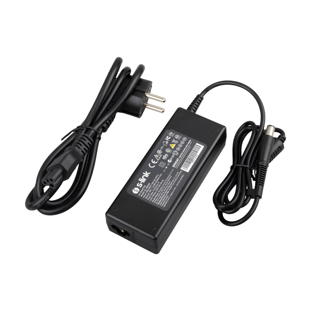 S-LINK SL-NBA45 19 VOLT - 4.74 AMPER 7.4*5.0 UÇLU HP NOTEBOOK ADAPTÖR