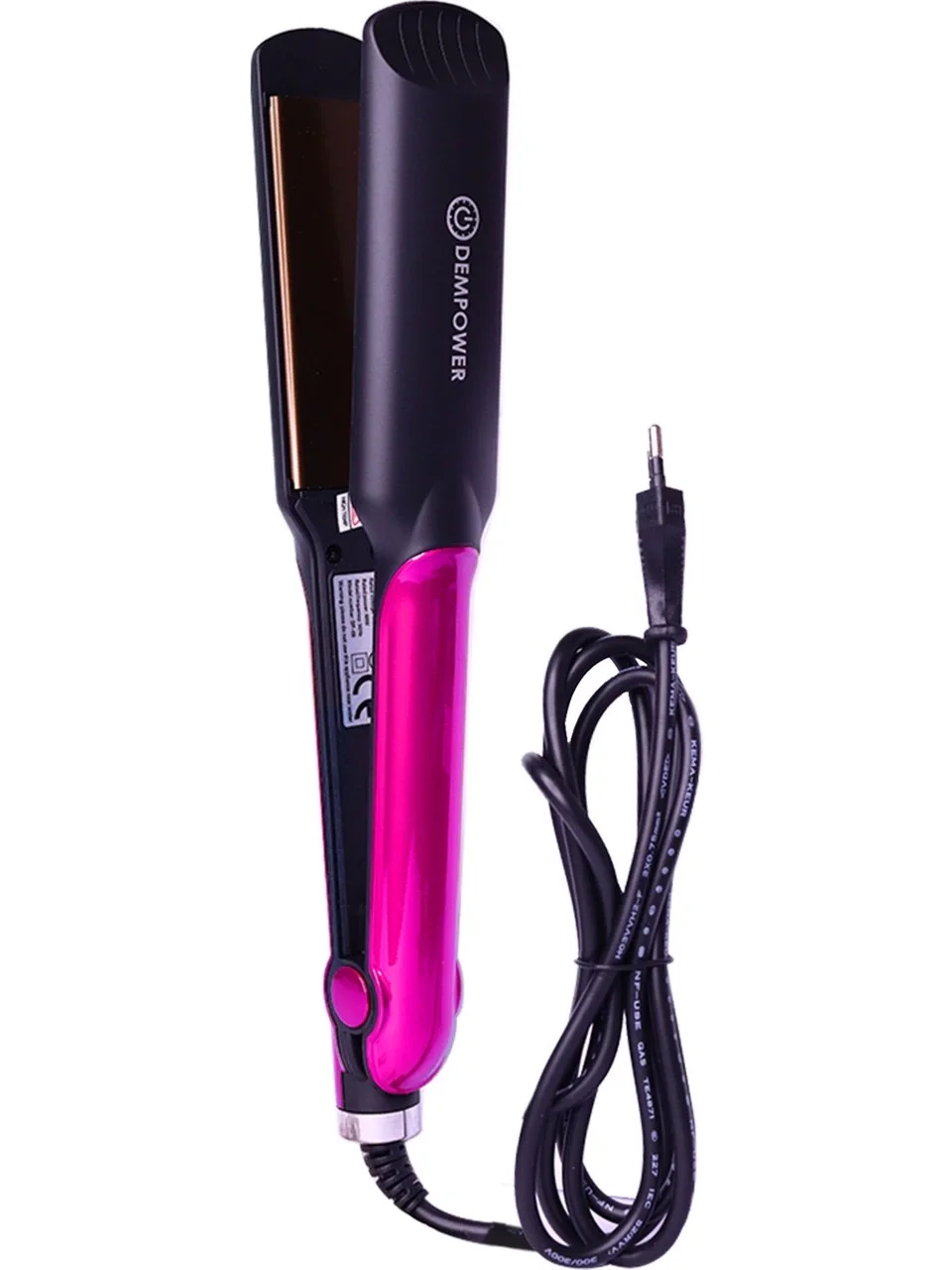 Seramik Kaplı Pembe Detay Saç Düzleştirici