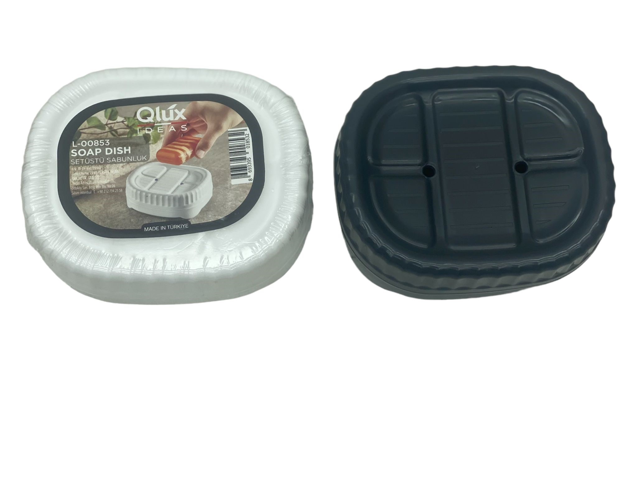 SET ÜSTÜ KATI SABUNLUK KAPAKLI PLASTİK