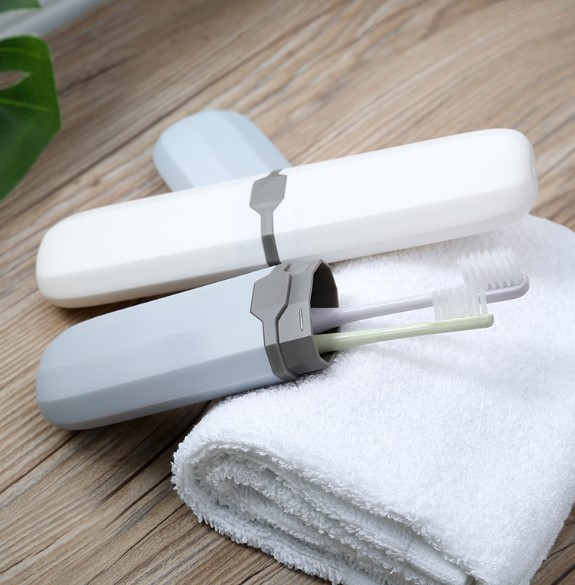 Seyahat Tipi Diş Fırçası ve Makyaj Fırça Kabı 2 Renk