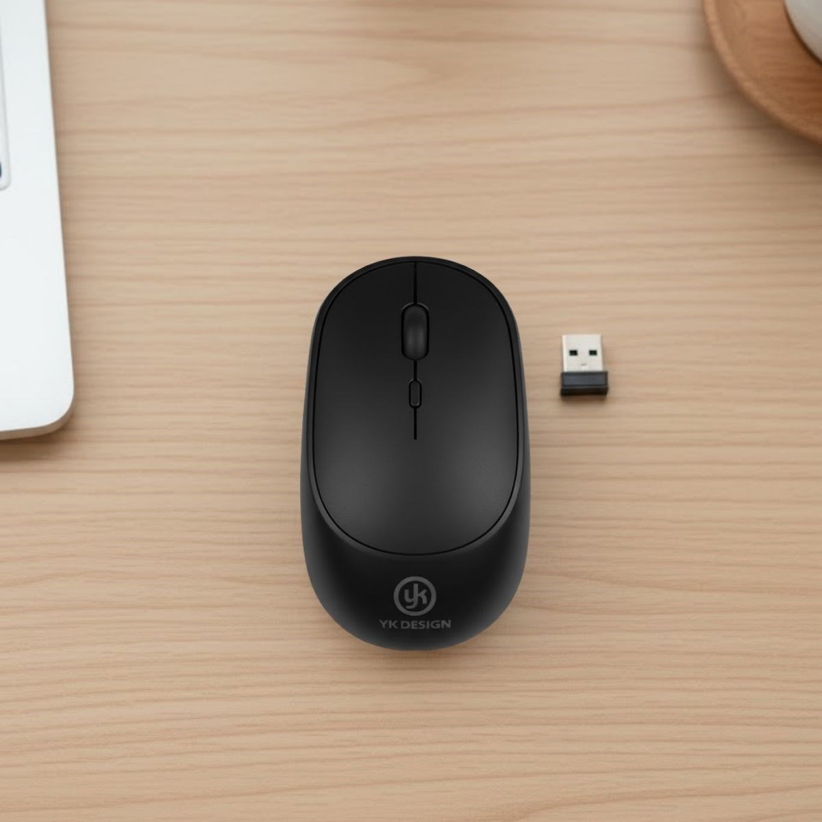 Siyah Renkli Ergonomik Sessiz Kablosuz Mouse – USB Alıcılı, Ofis ve Oyun İçin Konforlu Bilgisayar Faresi MS6310