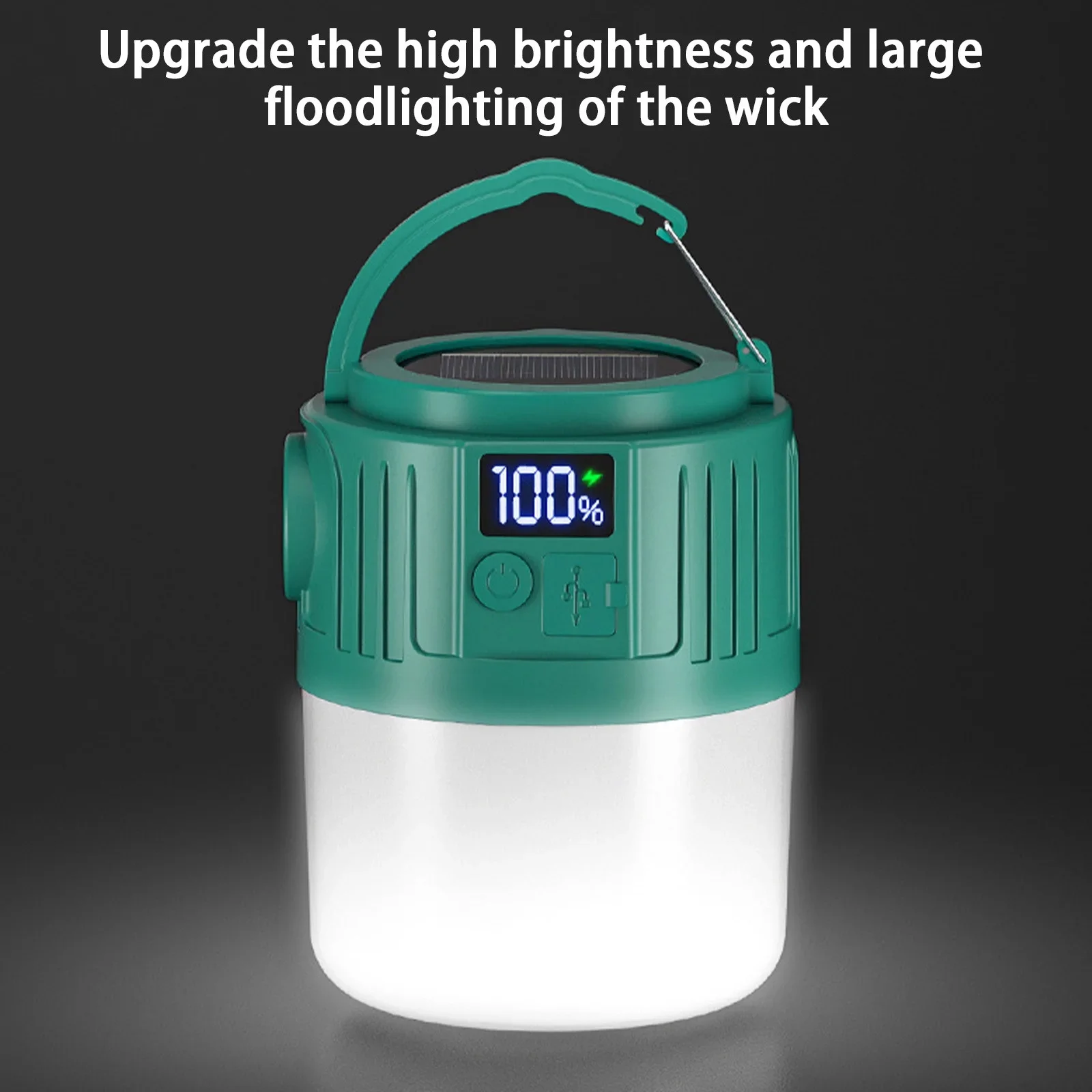 Solar Led Kamp Lambası