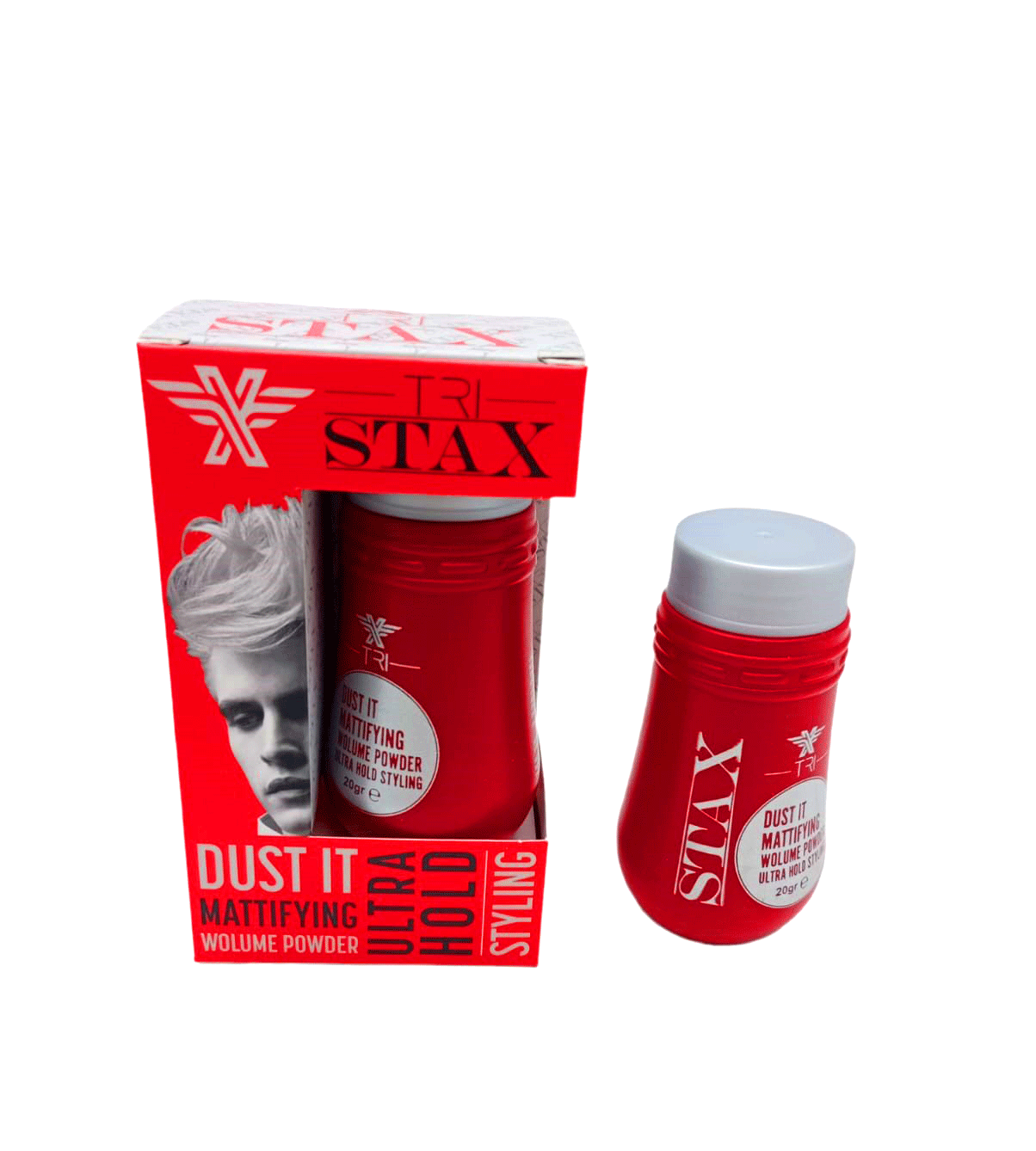STAX WAX ULTRA HOLD PUDRA KIRMIZI KUTU SAÇ ŞEKİLLENDİRİCİ 20GR