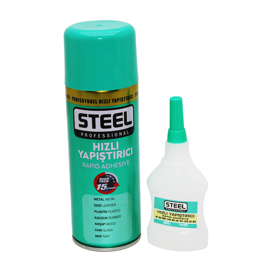STEEL 400ML+60GR BÜYÜK HIZLI YAPIŞTIRICI