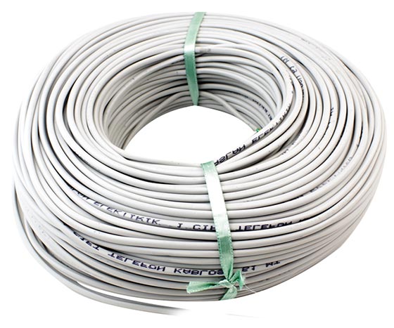 TELEFON KABLOSU 3 TELLİ 1 HAT 1 ÇİFT 100MT (1*2+1*0,50 CCA)