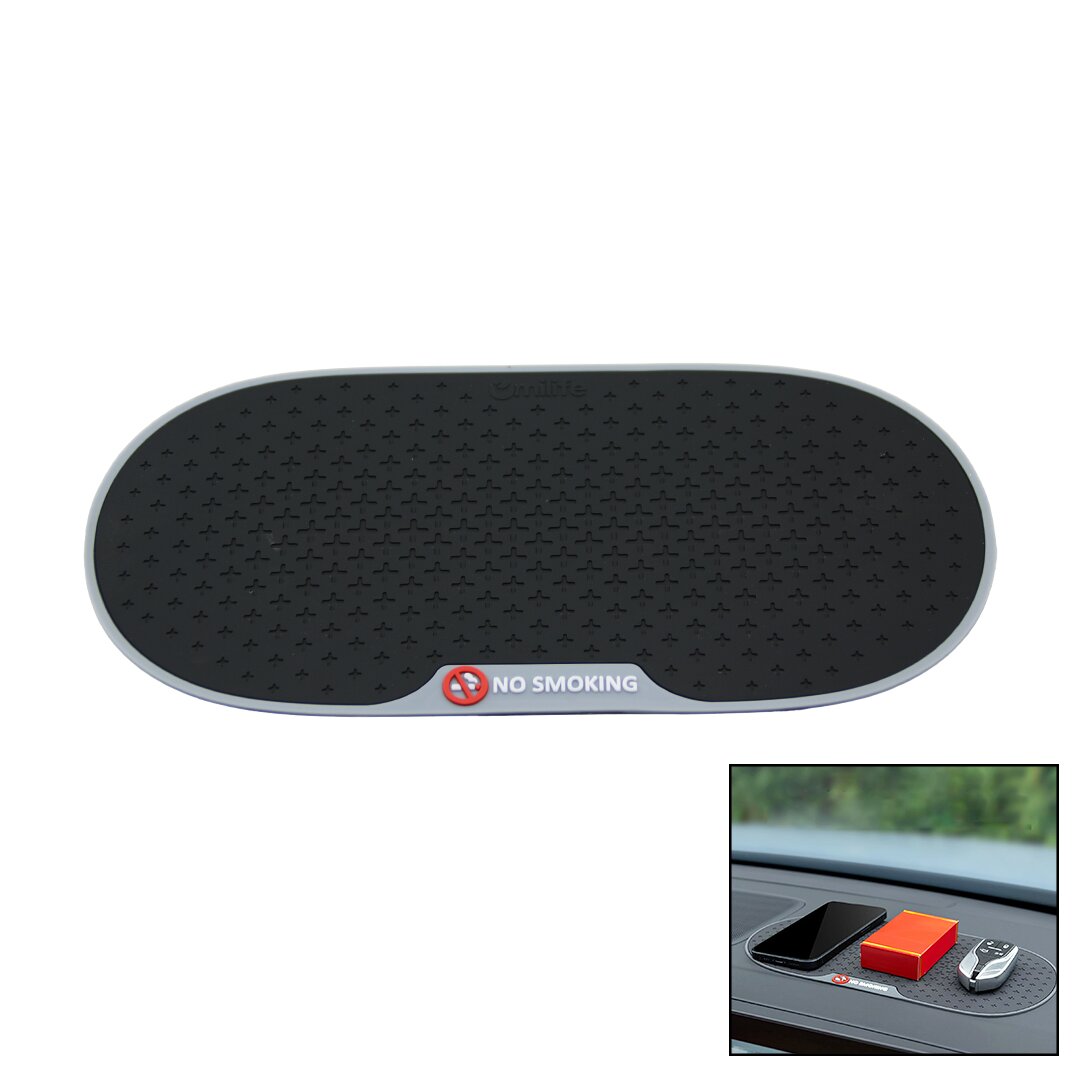 TELEFON TUTUCU - SİLİKON OTO - ARAÇ İÇİ TORPİDO KAYDIRMAZ ORGANİZER 29X14CM