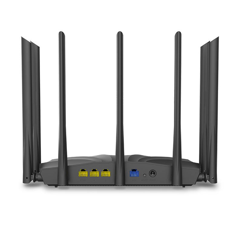 TENDA AC23 AC2100  DUAL BAND GIGABIT 7 ANTENLİ 4 PORT ACCESS POINT ROUTER