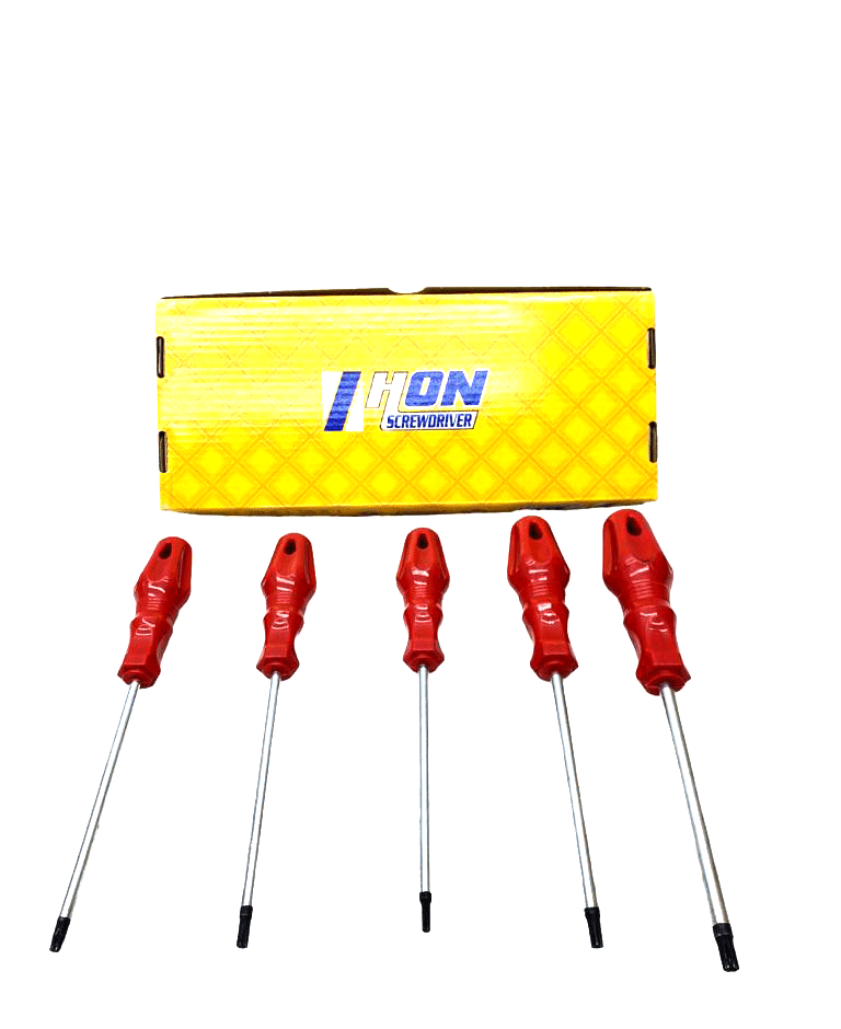 TORNAVİDA 5 PARÇA  TORK TORX TORNAVİDA SETİ