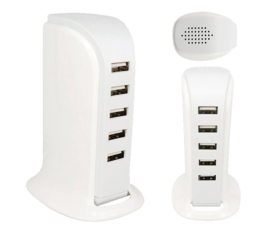 USB GÜÇ İSTASYONU 5 KANAL 4A 5V 20W MULTIPLEXER