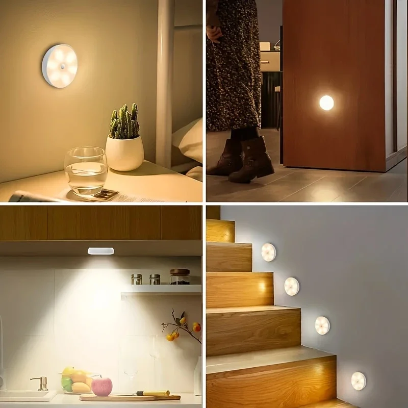 Uzaktan Kumandalı Yapışkanlı 3'lü Led Spot Lamba