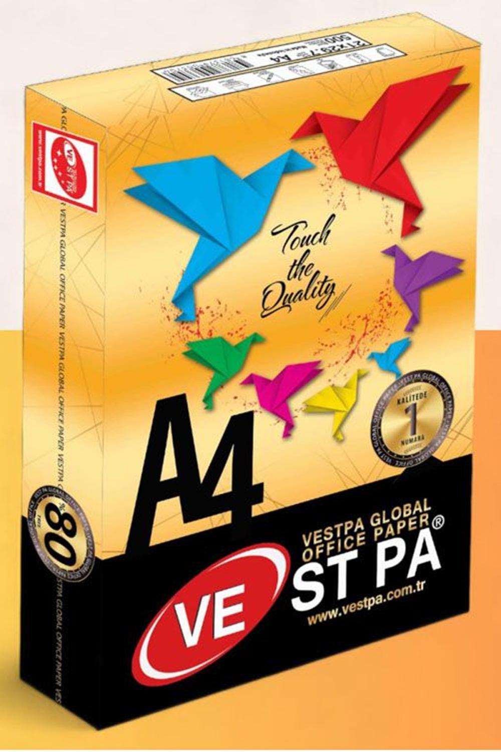 VE STPA OFFICE PAPER A4 FOTOKOPİ KAĞIT 500LÜ 210X297MM