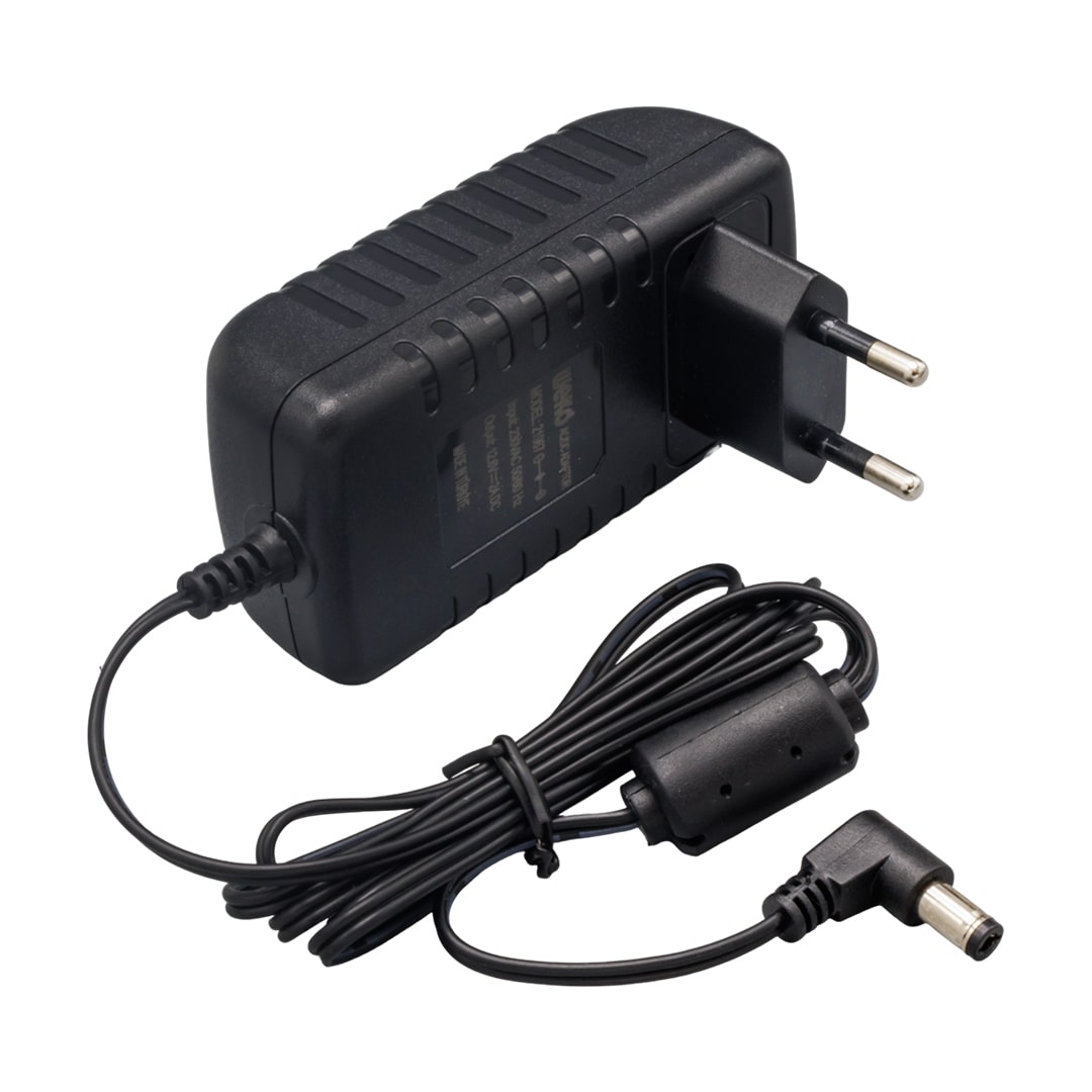 12.6 VOLT- 2 AMPER 5.5X2.5 UÇLU YERLİ ÜRETİM KIRMIZI YEŞİL LEDLİ PRİZ TİPİ ŞARJ ADAPTÖRÜ