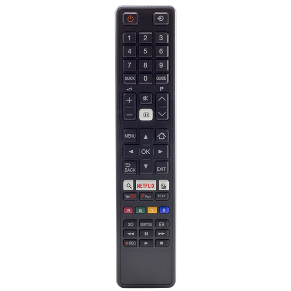 TOSHIBA CT-8069 NETFLIX*YOUTUBE TUŞLU SİYAH LCD/LED TV KUMANDA