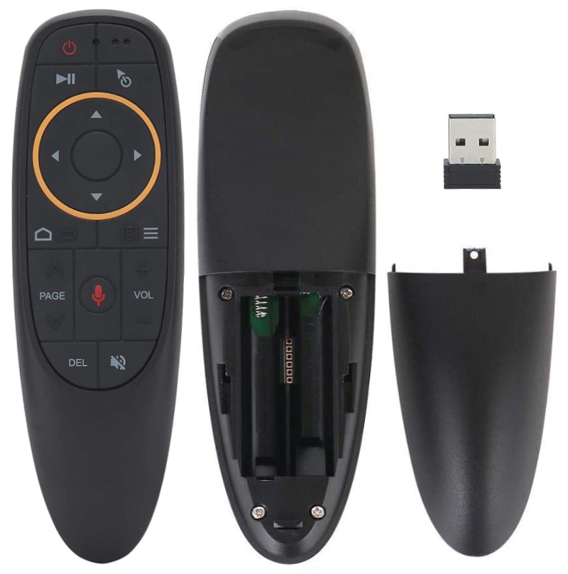 WEKO KR G10 ANDROID-WINDOWS-MAC-LINUX-TV BOX UYUMLU SES KOMUTLU AIR MOUSE 2.4GHZ SMART TV AKILLI KUMANDA