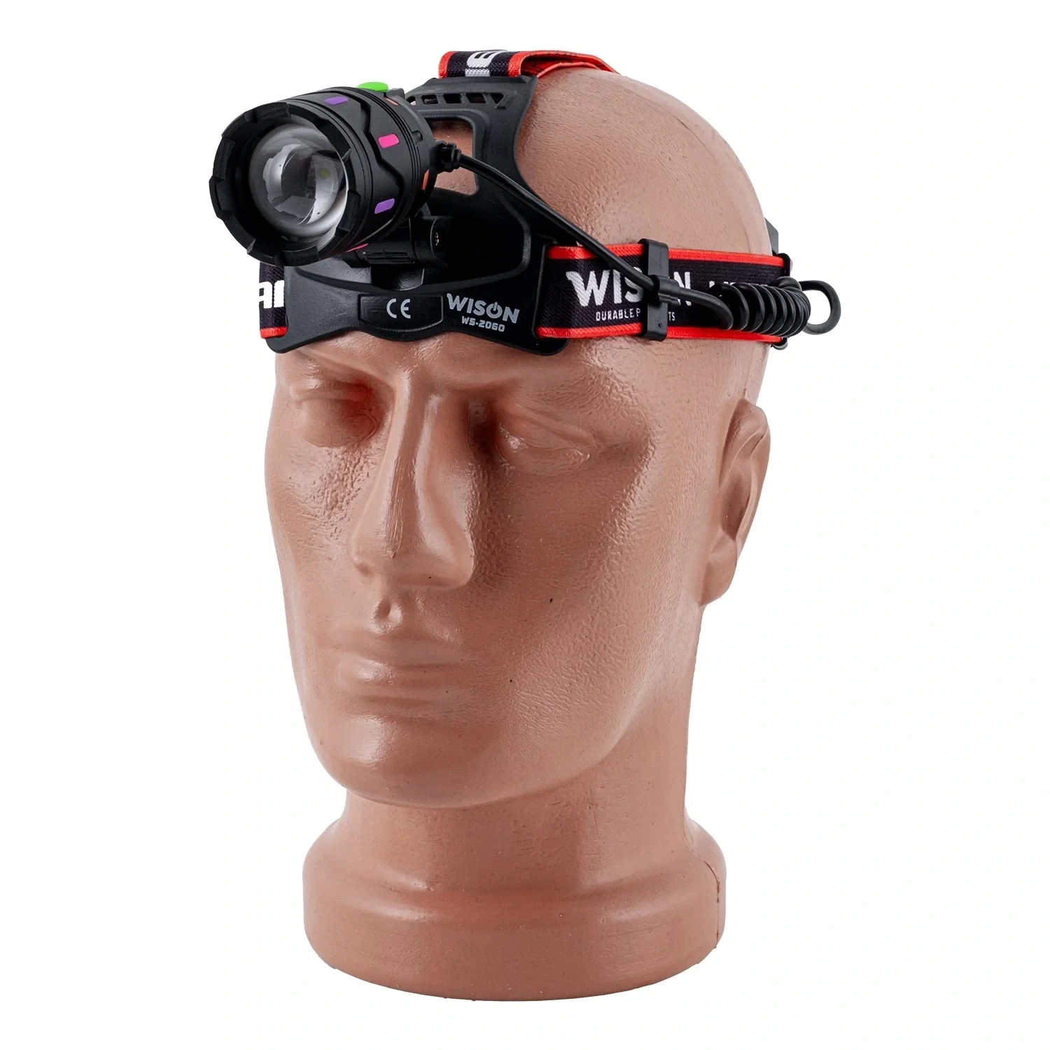 WISON Şarj Edilebilir Kafa Lambası - Wison - 1800 Lümen - 25 Watt WS-2065