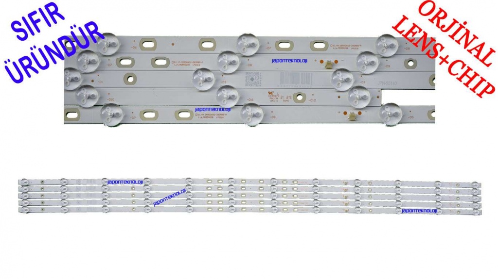 WKSET-5920 36749X5  SJ.YM.D5500602-2835BS-M 5 ADET LED BAR