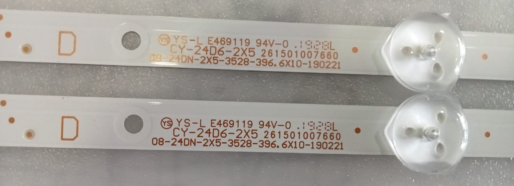 WKSET-6325 37064X2 YS-L CY-24D6-2X5 261501007660  2 ADET LED BAR