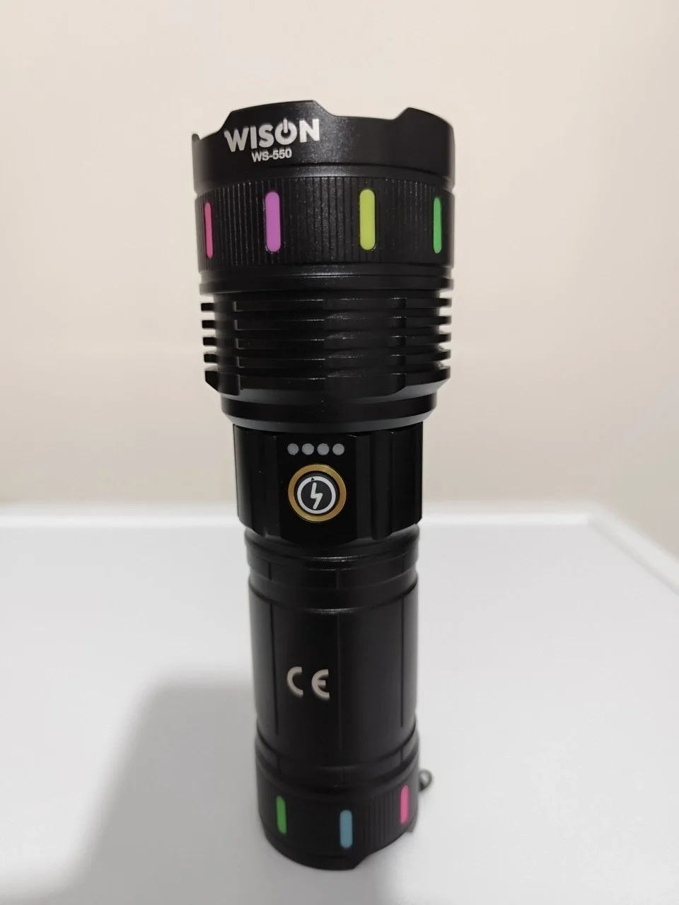Ws-550 30w 3000 Lümen Zoomlu Profosyonel El Feneri