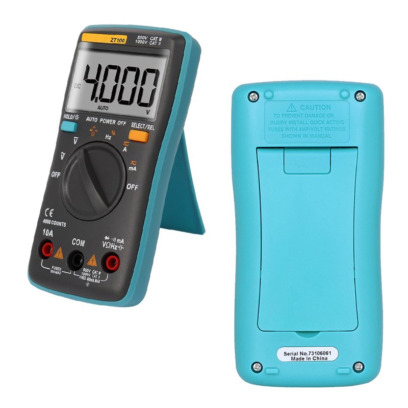 ZOYI ZT-100 TRUE RMS DİJİTAL ÖLÇÜ ALETİ