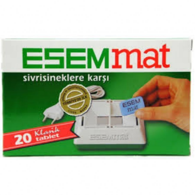 20 KLASİK SİVRİSİNEK MAT TABLET