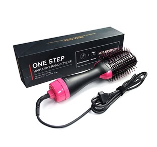 2İN1 ONE STEP KURUTMALI SAÇ DÜZLEŞTİRİCİ - ELEKTRİKLİ FÖN TARAK 1200W