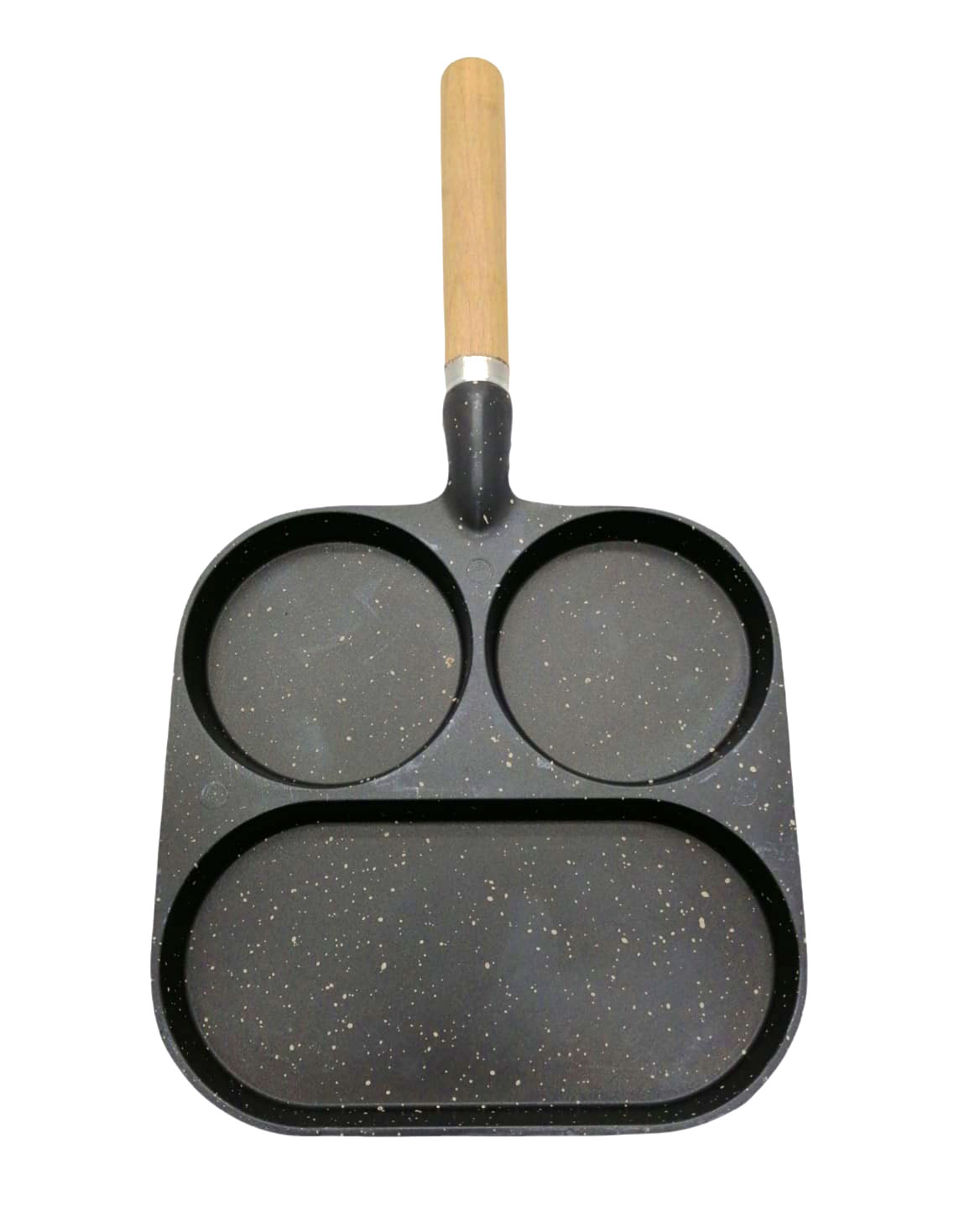 3 BÖLMELİ İÇİ DIŞI GRANİT TAVA