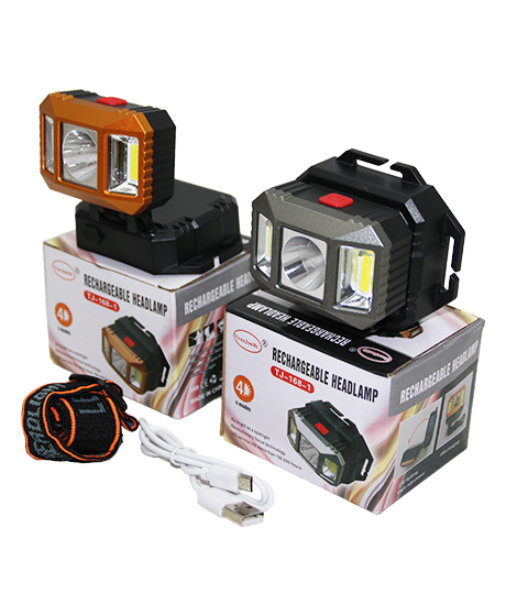 4 MODES LED - COB USB ŞARJLI KAFA LAMBASI FENER