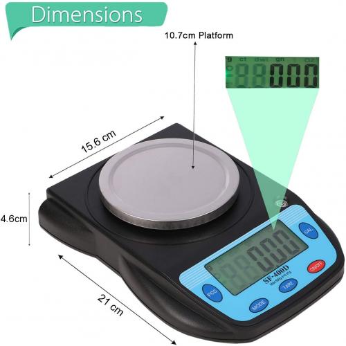 500G 0.01Gram D Lcd Dijital Hassas Terazi