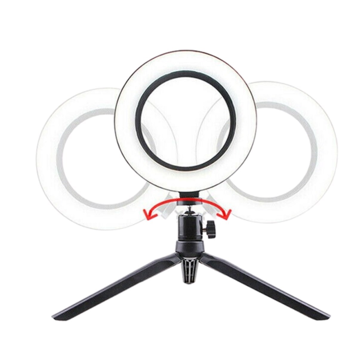 8inç 20cm Youtube Instagram Tiktok Selfie Stüdyo Video Fotoğraf Ring Light Tripod Led Halka Işık