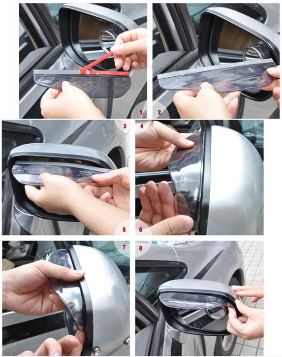 Araba Ayna Yağmur Koruyucu