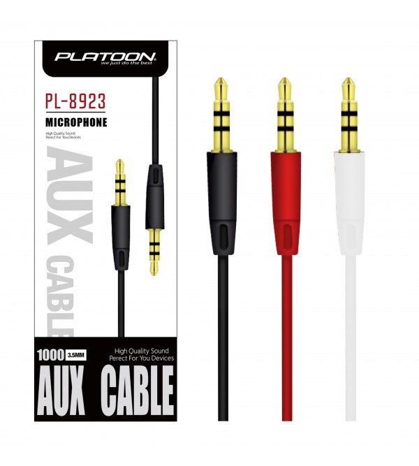 AUX SES KABLOSU 1MT PL-8923