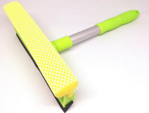 Çekçekli Pratik Cam Silme Aparatı Kısa - Kokulu