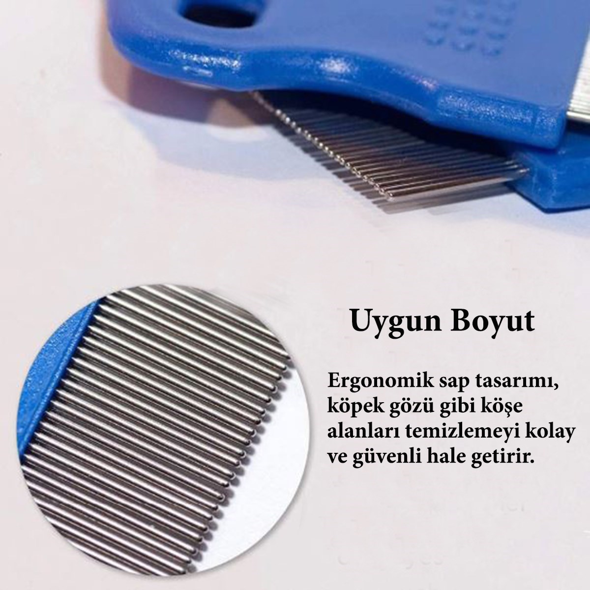 Evcil Hayvan Kedi Köpek Pire Tarağı ve Köpek Gözyaşı Lekesi Tarağı