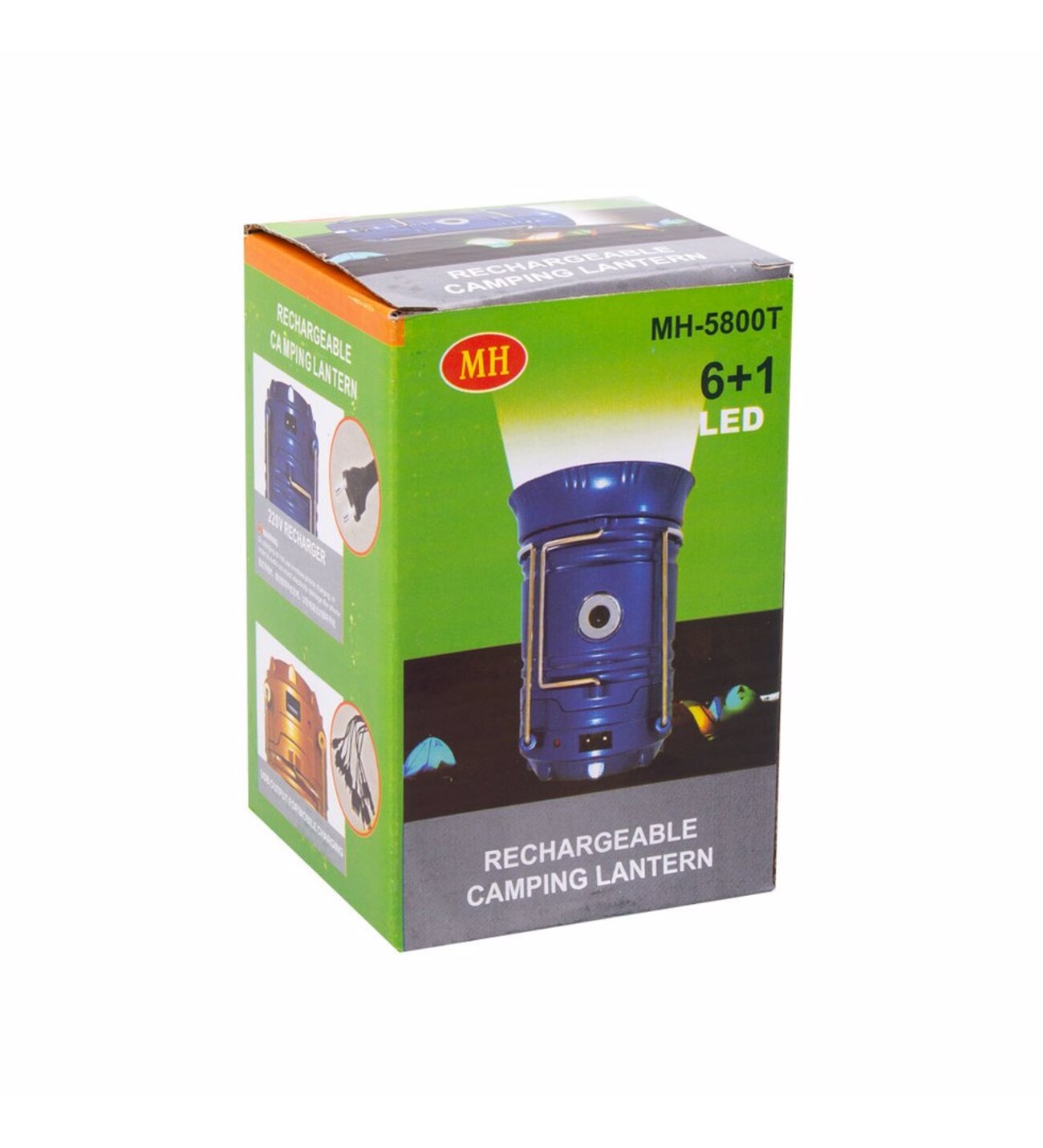 Fanus Şeklinde Mercekli Kamp Lambası