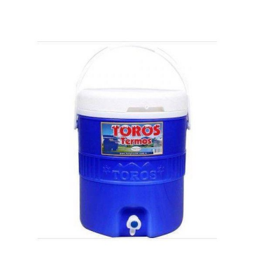 ICE STAR MAVİ 1+1 14LT+6LT YUVARLAK PLASTİK TERMOS