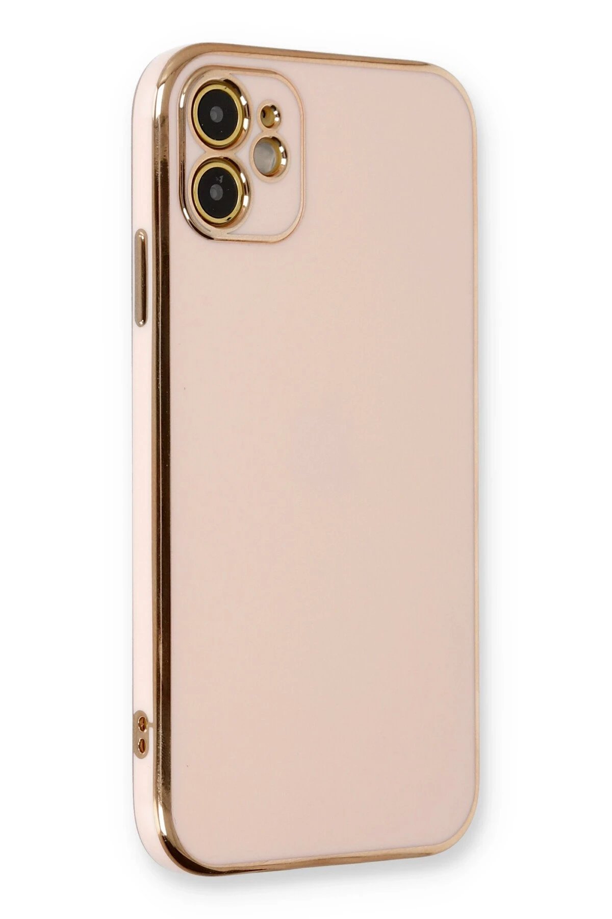 iPhone 11 Kılıf Volet Silikon - Pembe