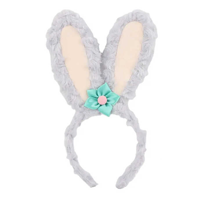 Işıklı Tavşan Kulaklı Lüks Parti Tacı 20x18 cm