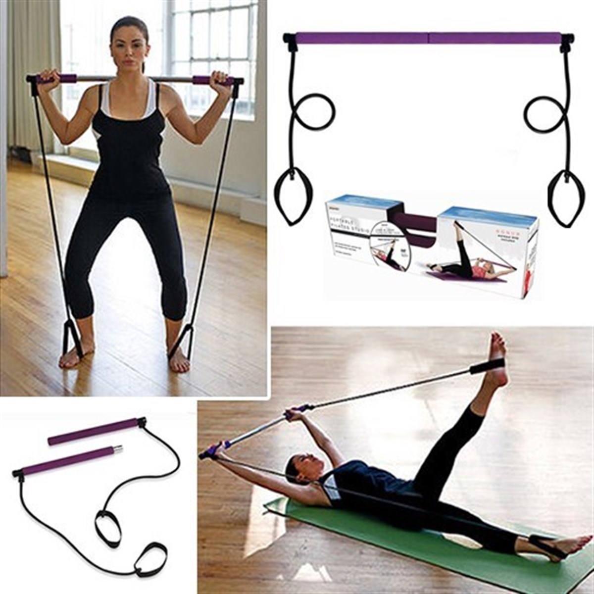 Jimnastik Çubuğu Plates Barı Taşınabilir Spor Ve Egzersiz Aleti