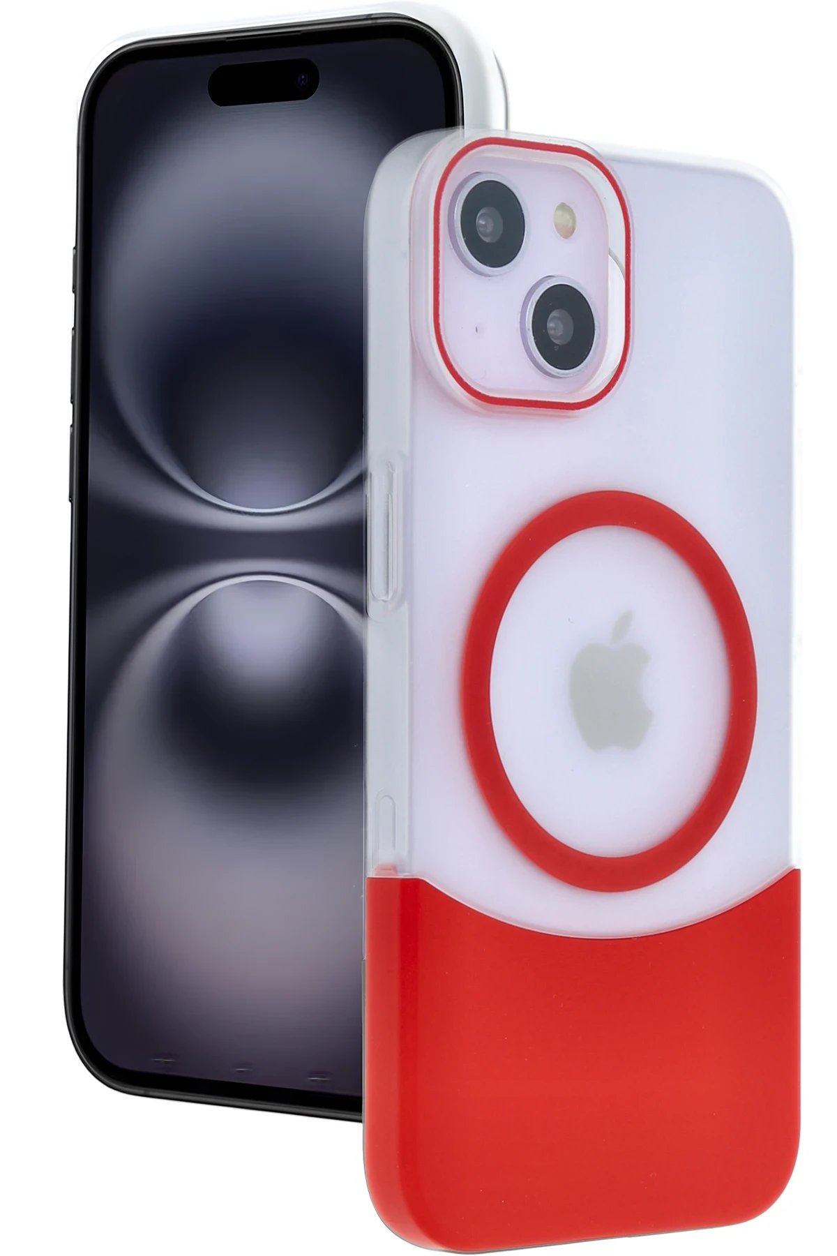 Joko Apple iPhone 15 Velar Magsafe Kapak - Kırmızı