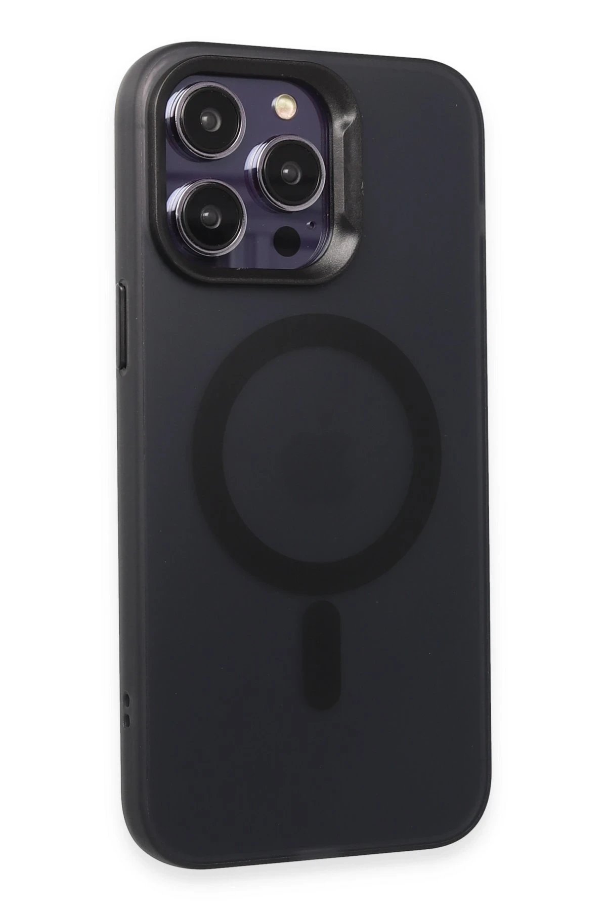 Joko iPhone 13 Pro Max Kılıf Mateks Magsafe Kapak - Siyah