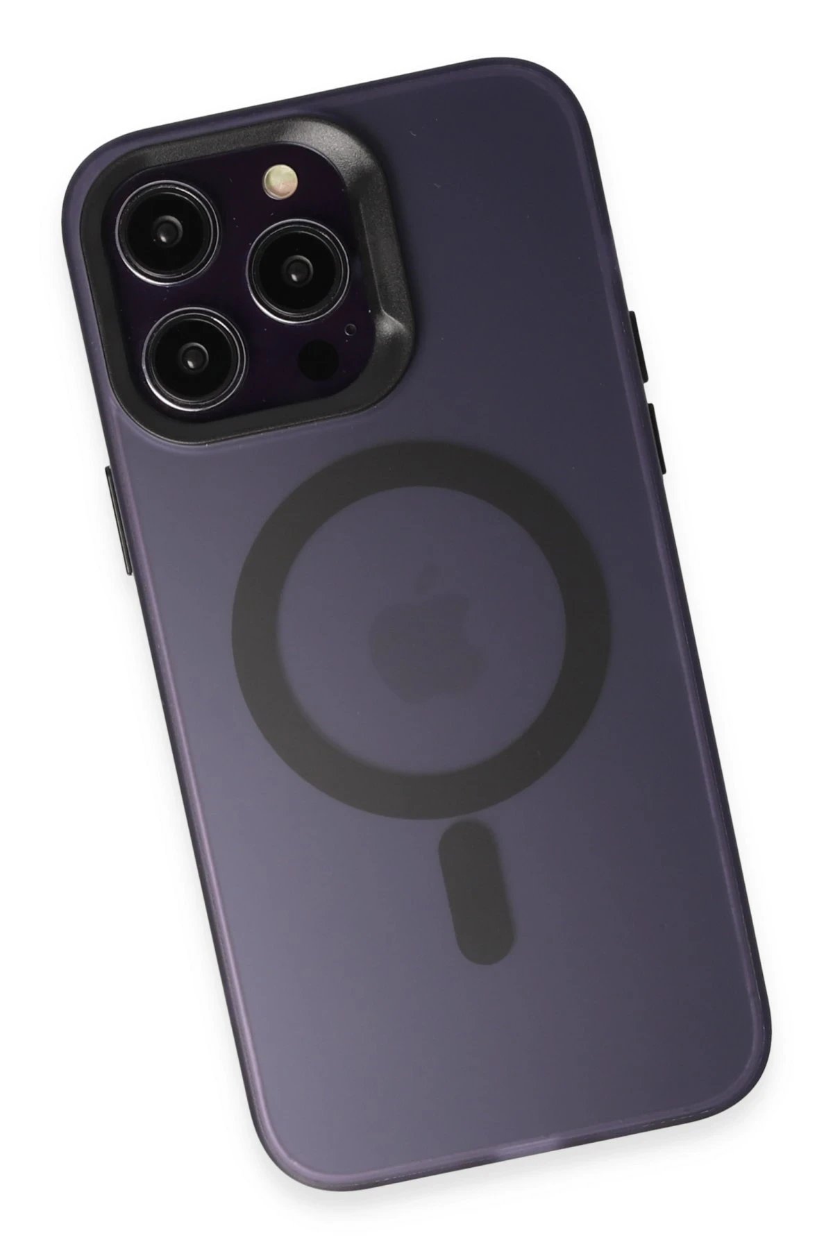 Joko iPhone 13 Pro Max Kılıf Mateks Magsafe Kapak - Derin Mor