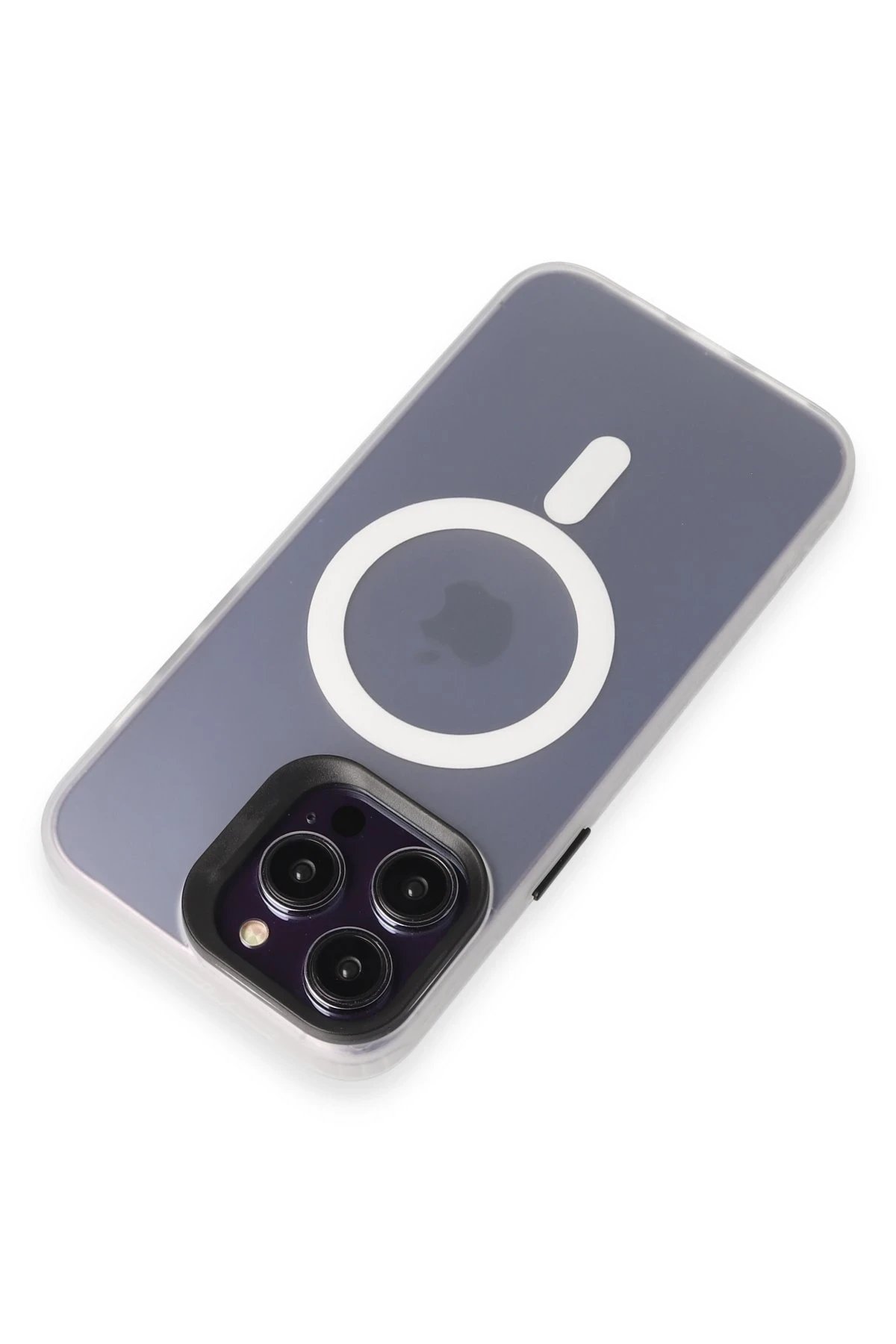 Joko iPhone 13 Pro Max Kılıf Mateks Magsafe Kapak - Beyaz