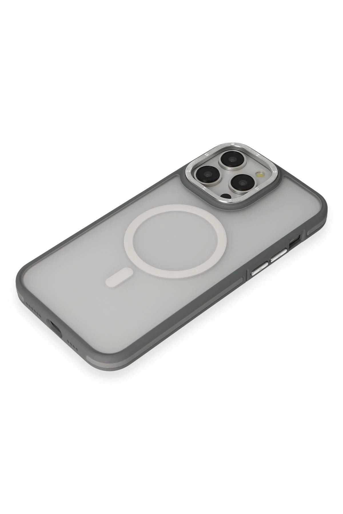 Joko iPhone 14 Pro Kılıf Rocky Magsafe Kapak - Gümüş