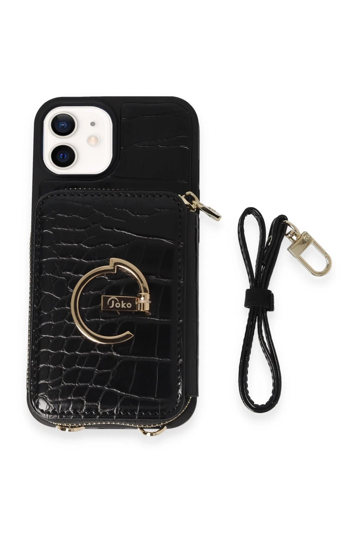 Joko iPhone 11 Kılıf Ermes Kapak - Siyah