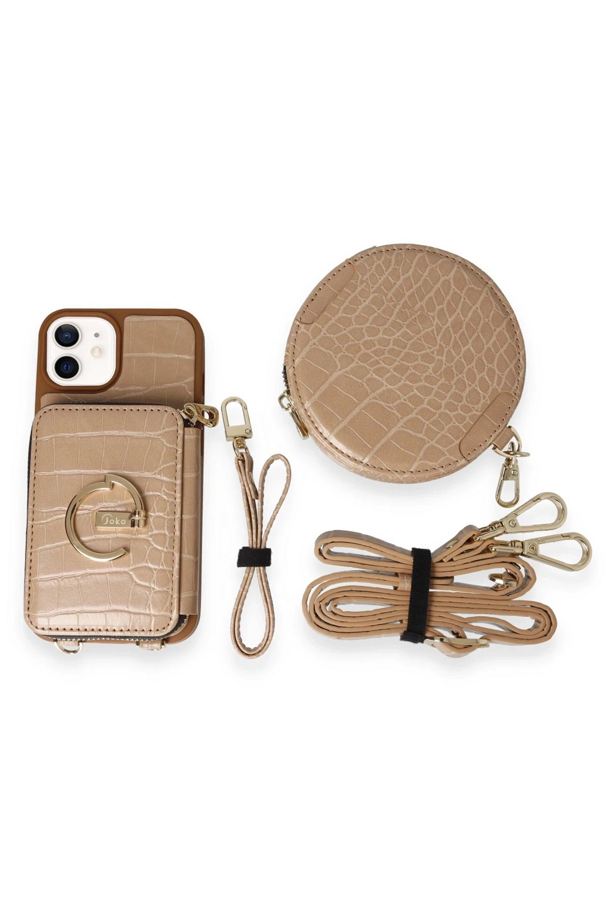 Joko iPhone 11 Kılıf Ermes Kapak - Sarı