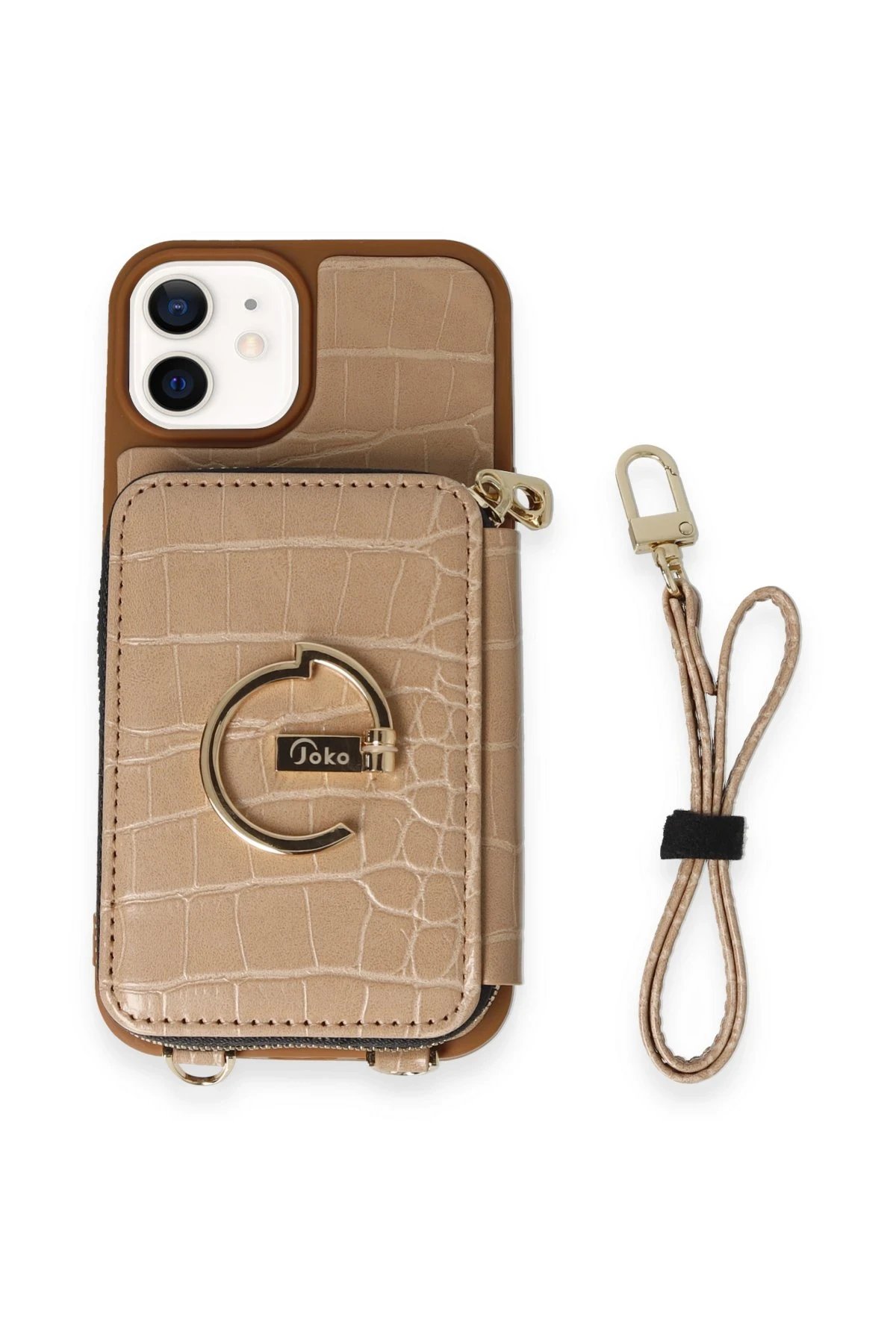 Joko iPhone 11 Kılıf Ermes Kapak - Sarı